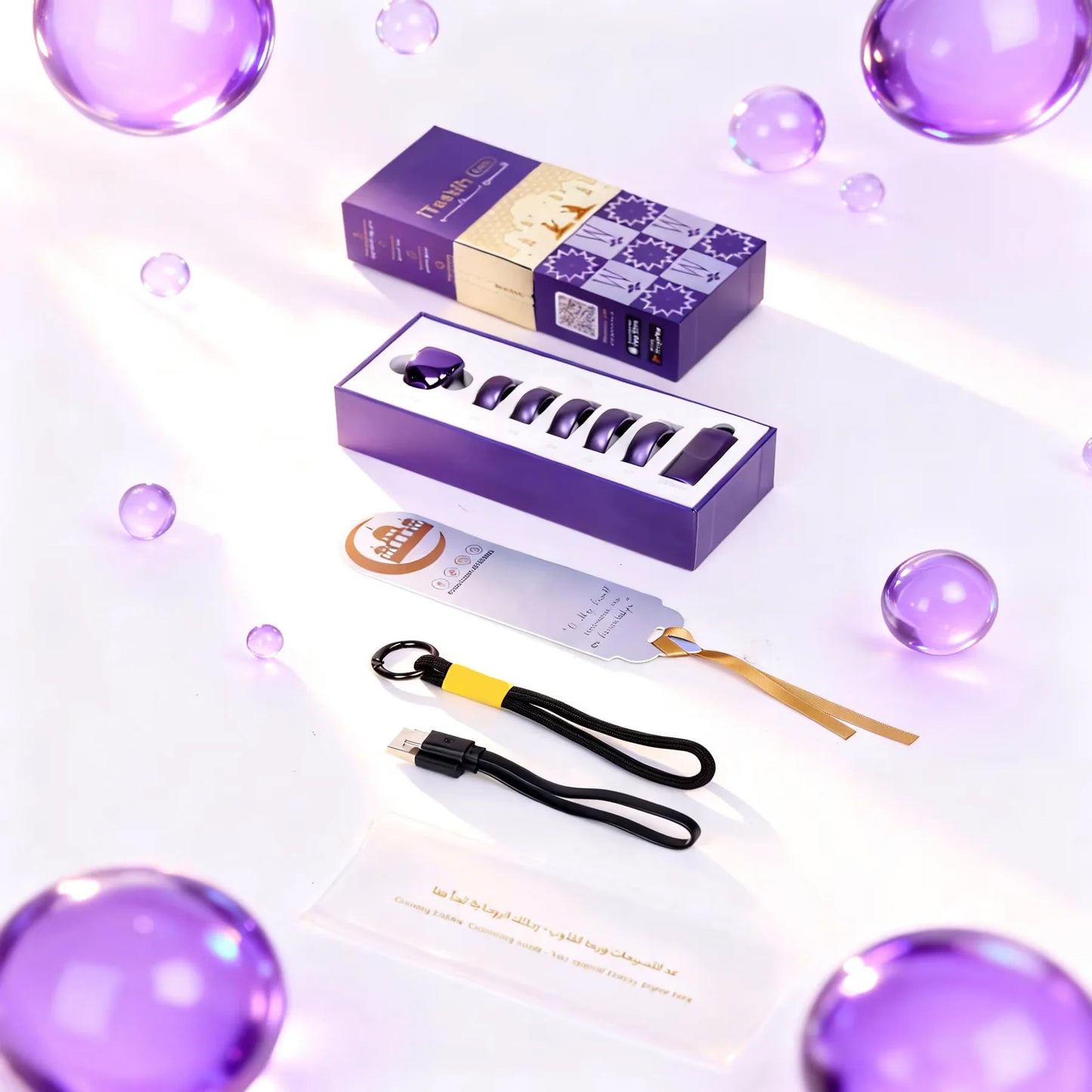 Tasbih Lavender Style for Beautiful Lady