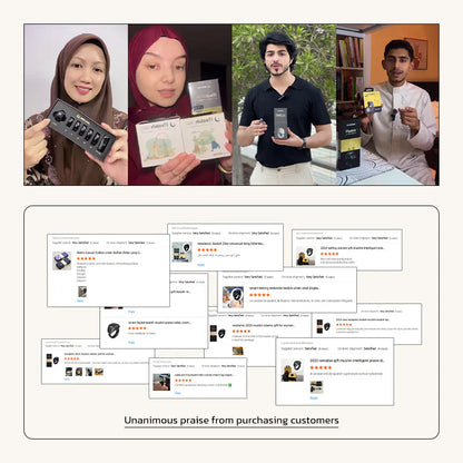 Digital Tasbih for Dhikr – With Prayer Alerts, App Monitoring & Guidance Features (Special Introduction Price £24.99)